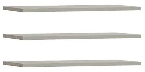 Set de 3 polițe TIRO, gri