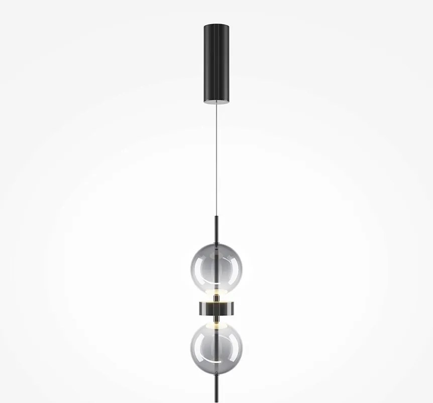 Lustra suspendata LED Double Moon