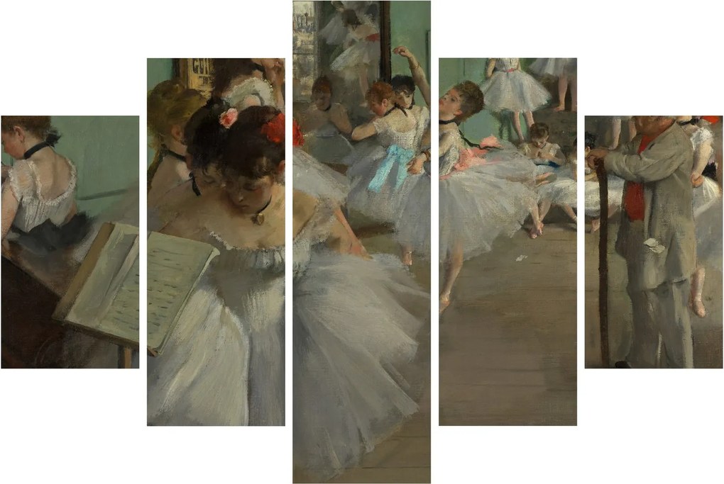 Tablou - Edgar Degas, The Dance Class, reproducere (150x105 cm)