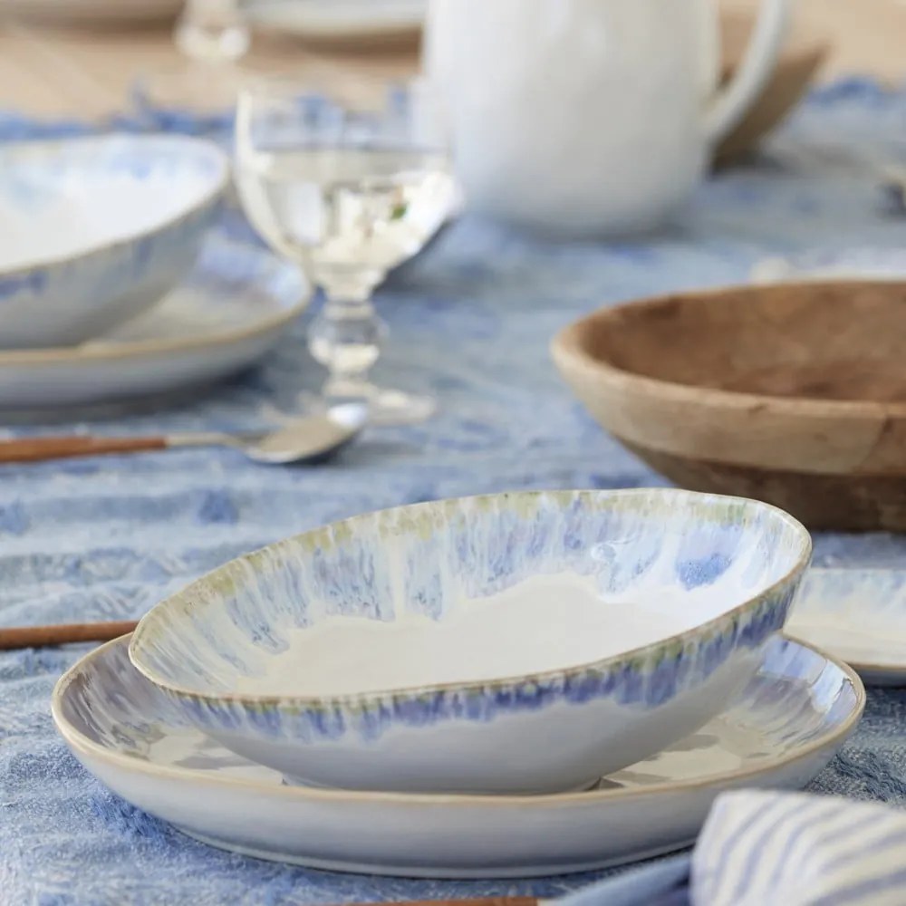 Bol din gresie ceramică Costa Nova Brisa, ⌀ 24 cm, albastru