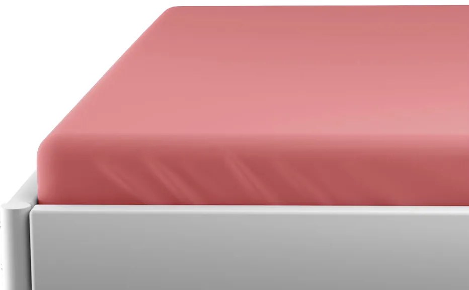 Cearceaf jersey pentru patut copii portocaliu 70x140 cm