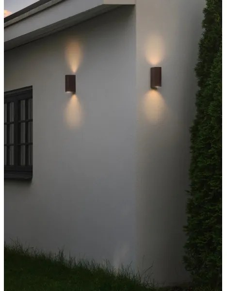 Aplică de exterior Nordlux DION 2xGU10/25W/230V IP44 ruginiu