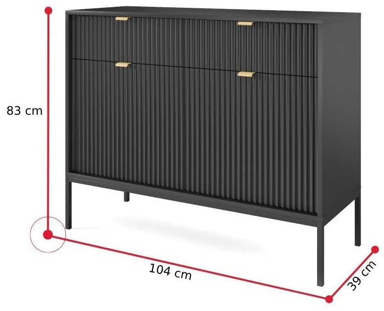 Expedo Comoda SOVA, 104x83x39, alb