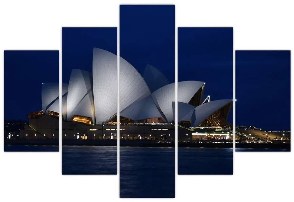 Tabloul Sydney nocturn (150x105 cm)