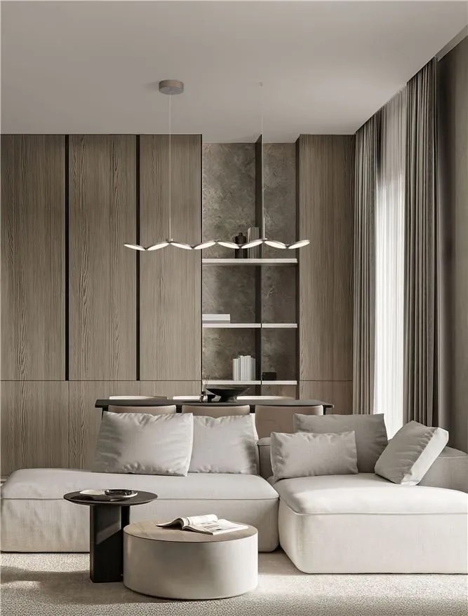 Lustra LED suspendata design modern VEA