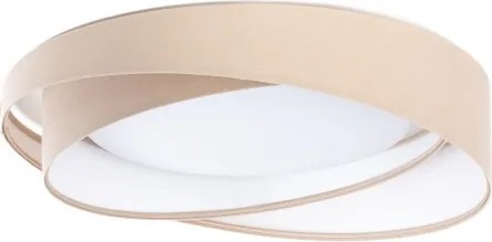 Plafonieră LED dimabilă SM. GALAXY M. LED/24W/230V Ø 55 cm bej/alb + telecomandă