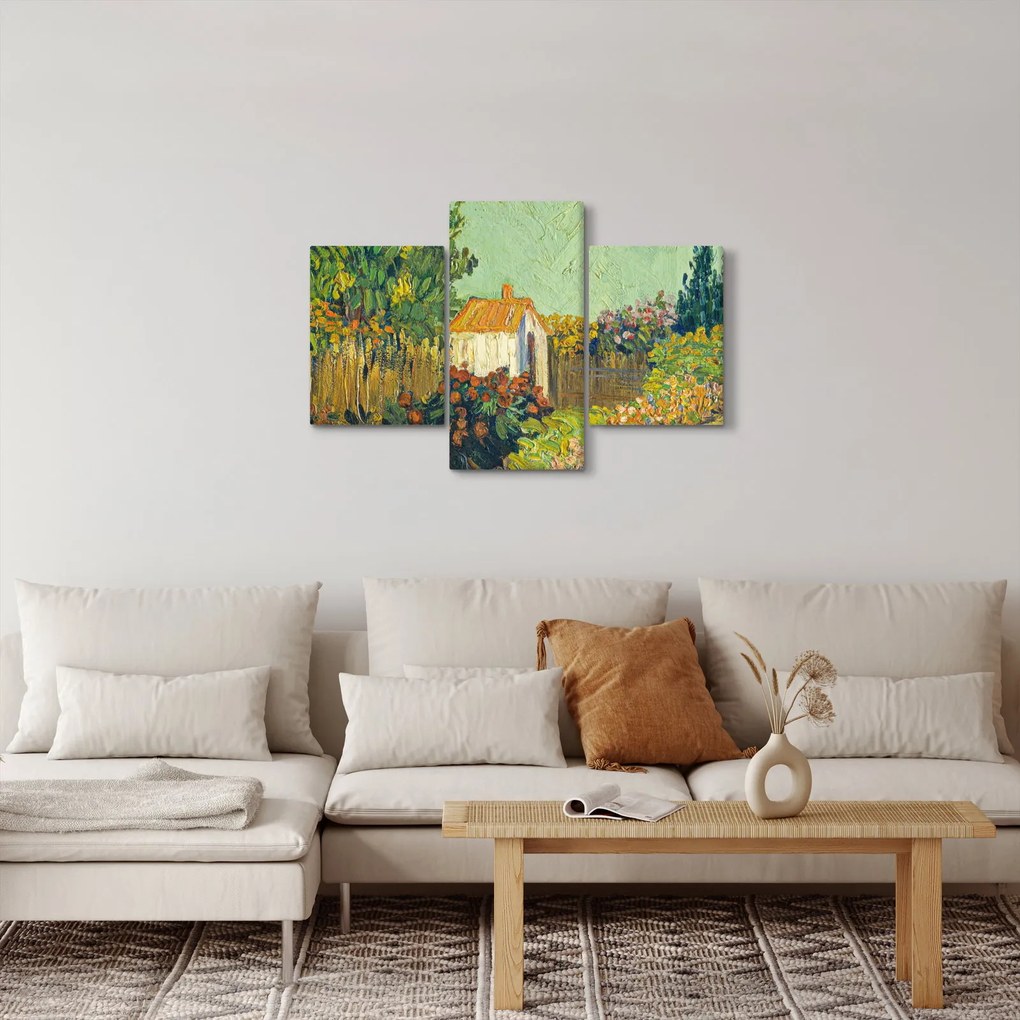 Tablou - Imitator of Vincent van Gogh, Landscape, reproducere (90x60 cm)
