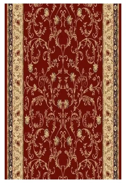 Traversa nuante rosu cu forme geometrice Selectează lătime: 080 X