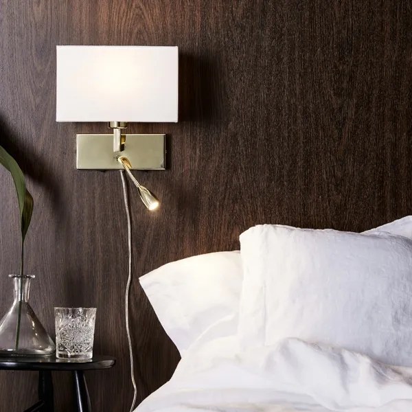 Aplică LED Markslöjd 106308 SAVOY LED/3W+E27/60W/230V