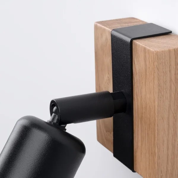 Spot Sollux SL.1295 ZUCA 1xE27/15W/230V negru