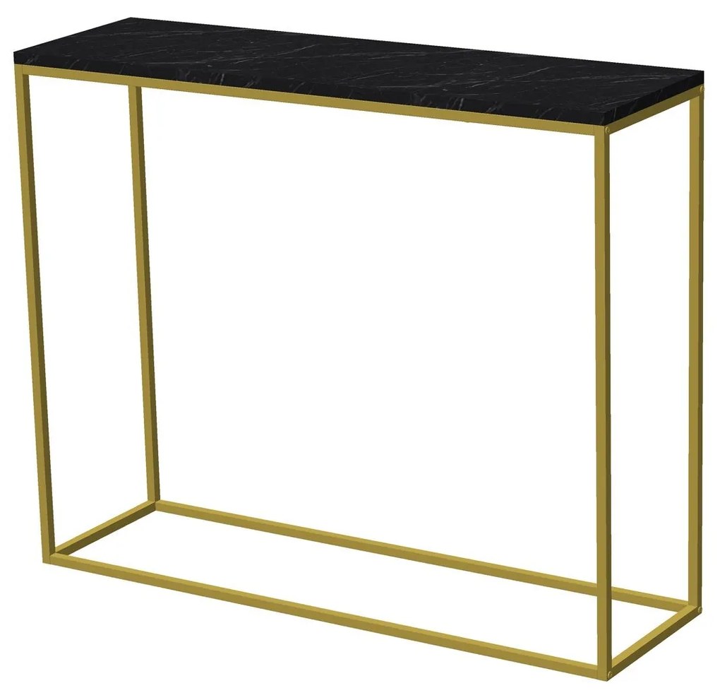 Consolă Artur - Gold, Black