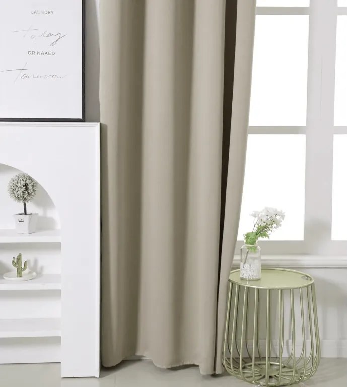 Draperie OXFORD 140x250 cm, bej deschis Agatat: Rejansa