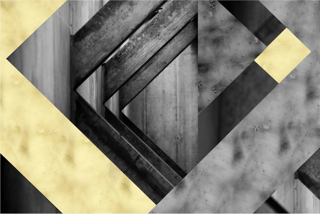 Tablou - Textura forme (90x60 cm)