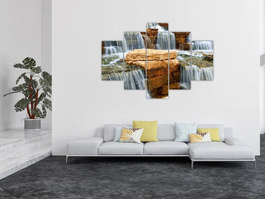 Tablou cu cascade (150x105 cm)