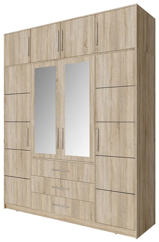 Suprastructură dulap Lenona D4 (Stejar sonoma) . 1104476