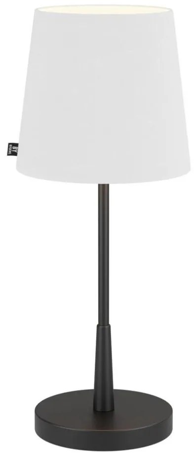 ByRydens 4002730-4002 - Lampă de masă LUMI 1xE27/8W/230V alb/negru 48,5 cm