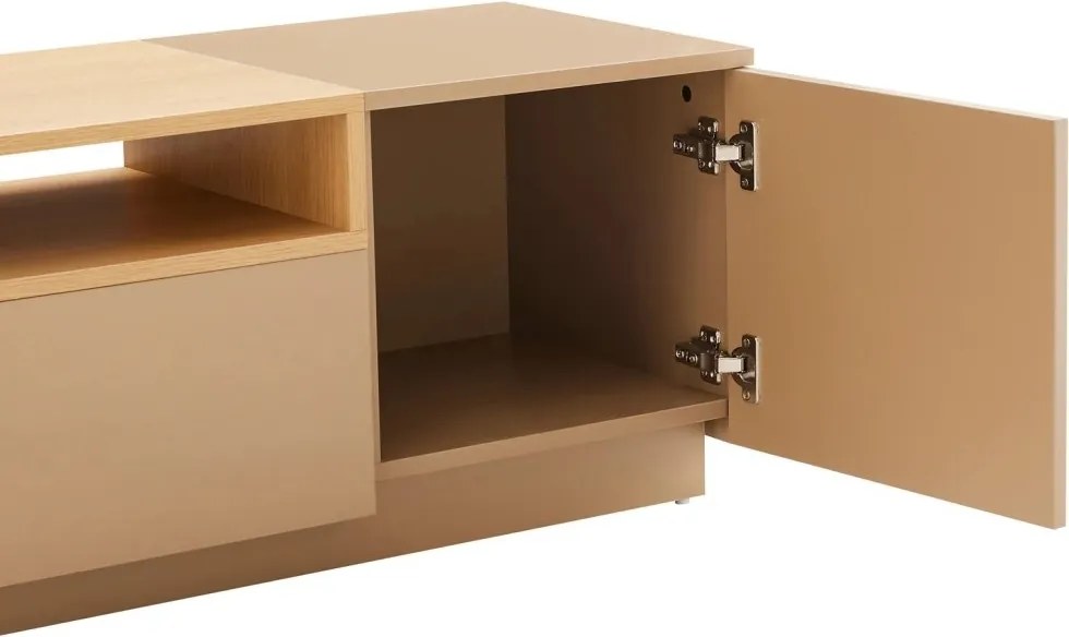 Comoda TV LOFT 160cm natur/ greige