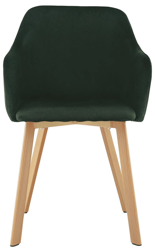 Zondo Scaun de sufragerie Talira (verde + fag). 809575