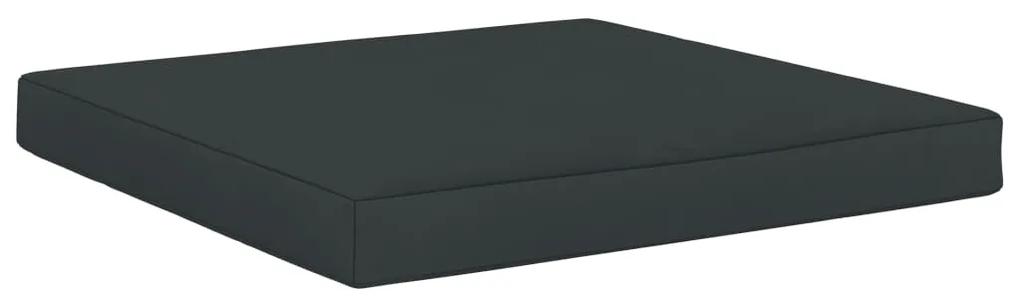 vidaXL Pernă canapea din paleți, antracit, 60 x 61,5 x 6 cm, textil