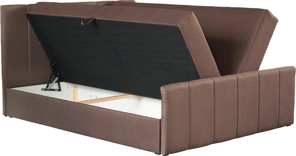Pat boxspring, 180x200, maro, STAR