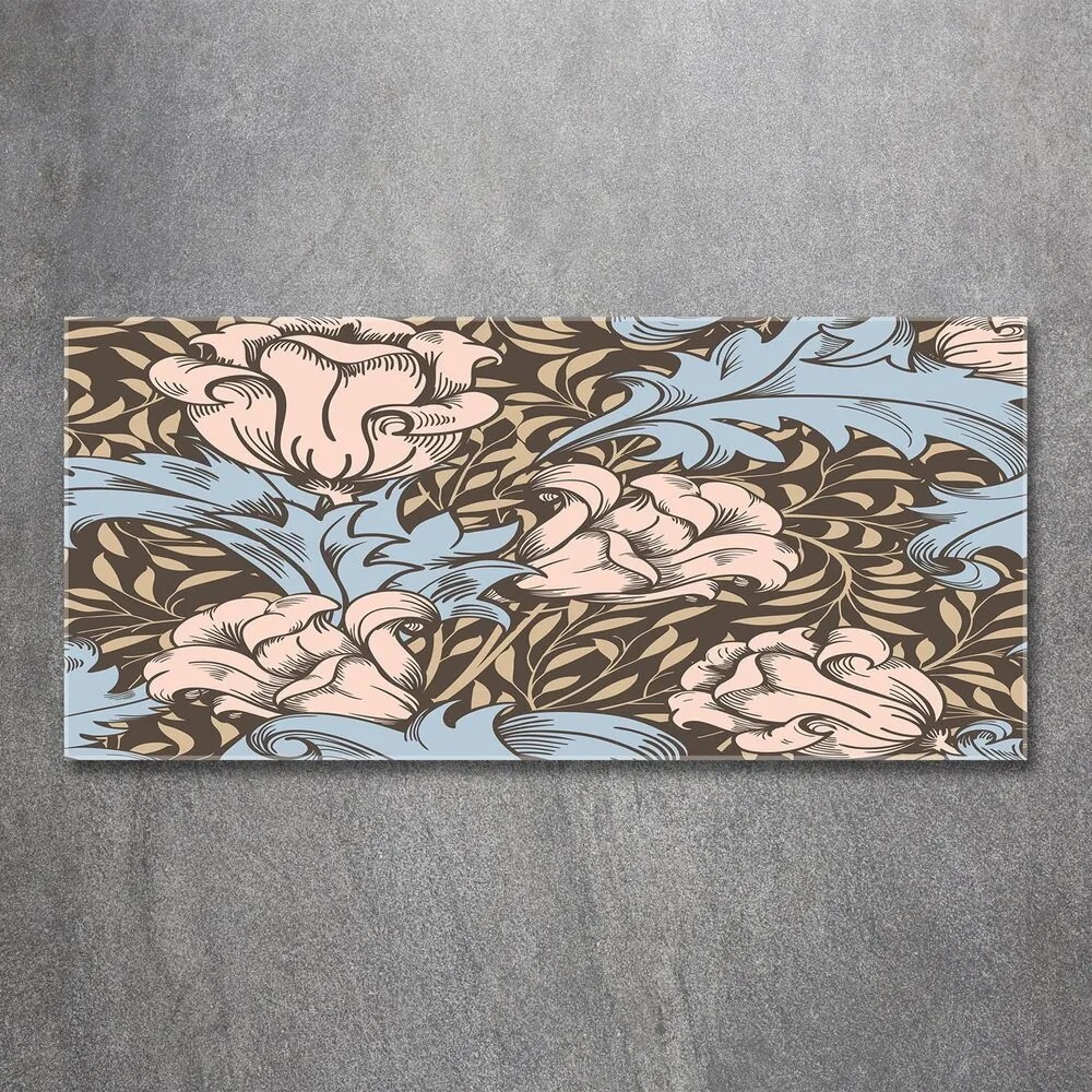Tablou pe acril Model floral