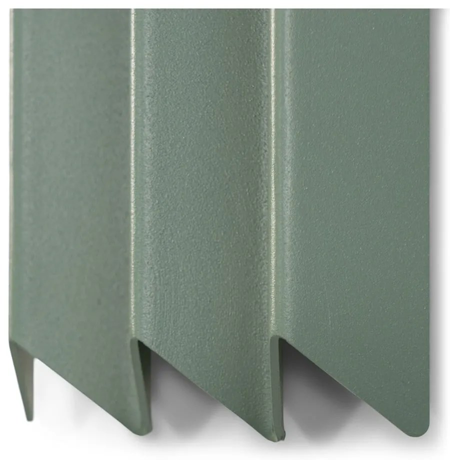 Cuier de perete verde prăfuit din metal 13 cm Sensu – Spinder Design