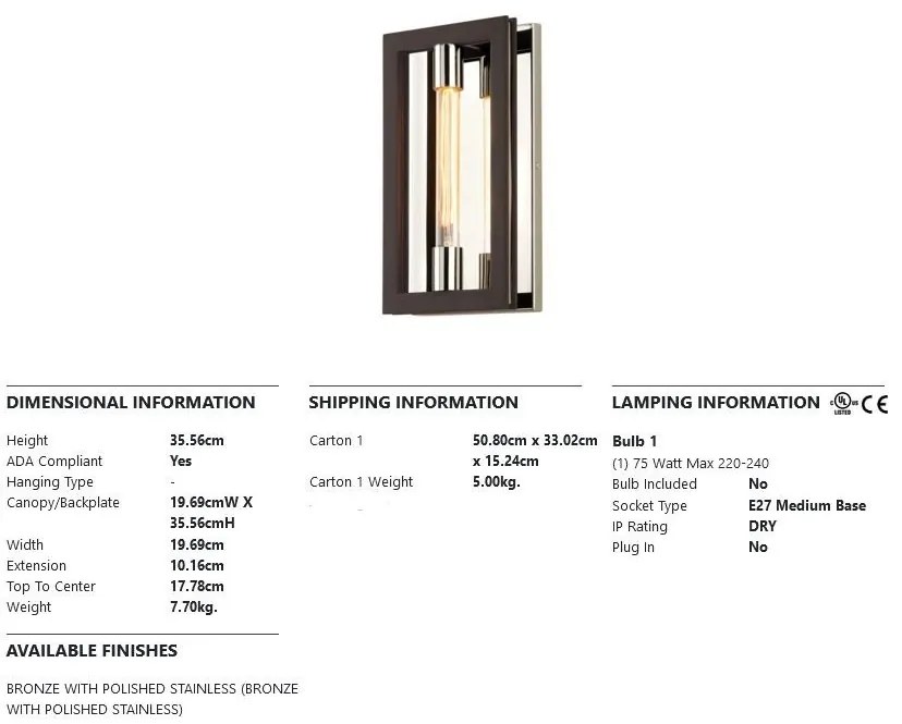 Aplica de perete design modern ENIGMA