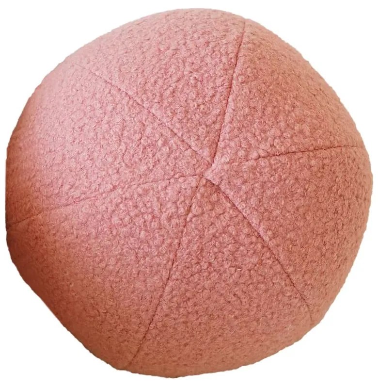 Pernă decorativă din material bouclé ø 20 cm Top – Mioli Decor