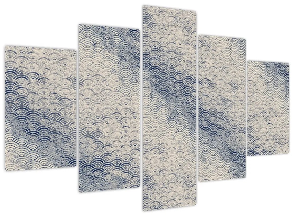 Tablou - Model de valuri (150x105 cm)