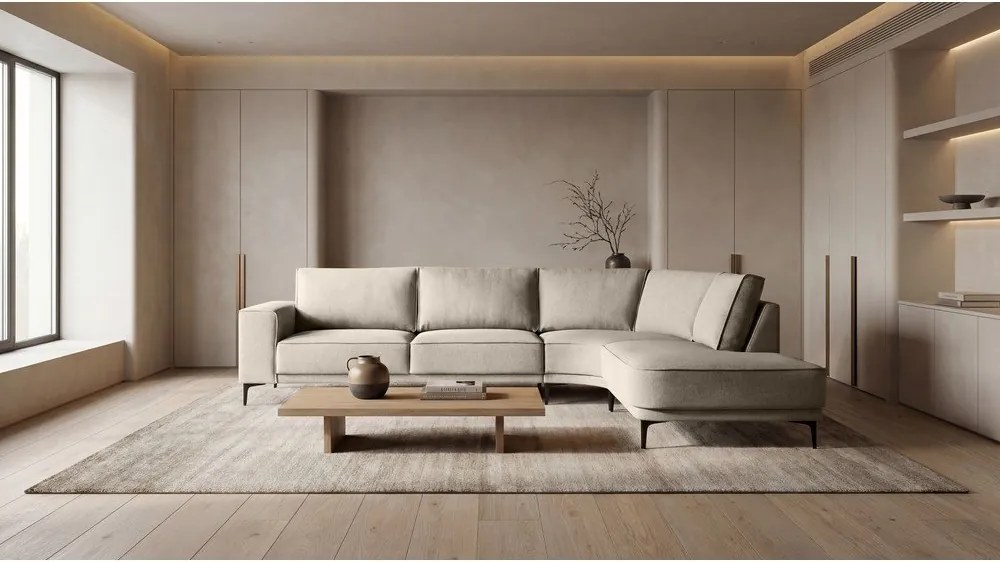 Colțar bej (colț pe partea dreaptă) Copenhagen – Scandic