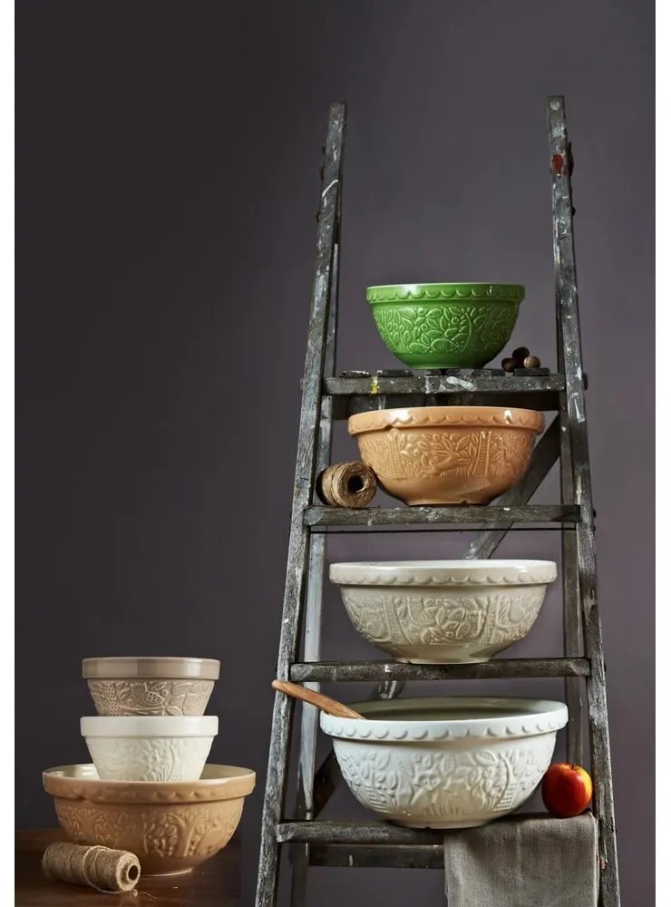 Bol maro deschis din gresie ø 24 cm In the Forest – Mason Cash