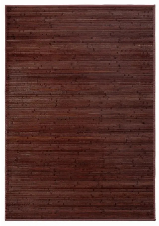 Covor maro închis din bambus 140x200 cm – Casa Selección