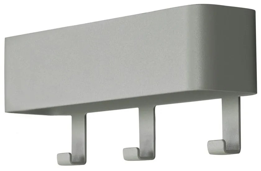 Cuier de perete verde prăfuit cu raft din metal 27 cm Dax Play – Spinder Design