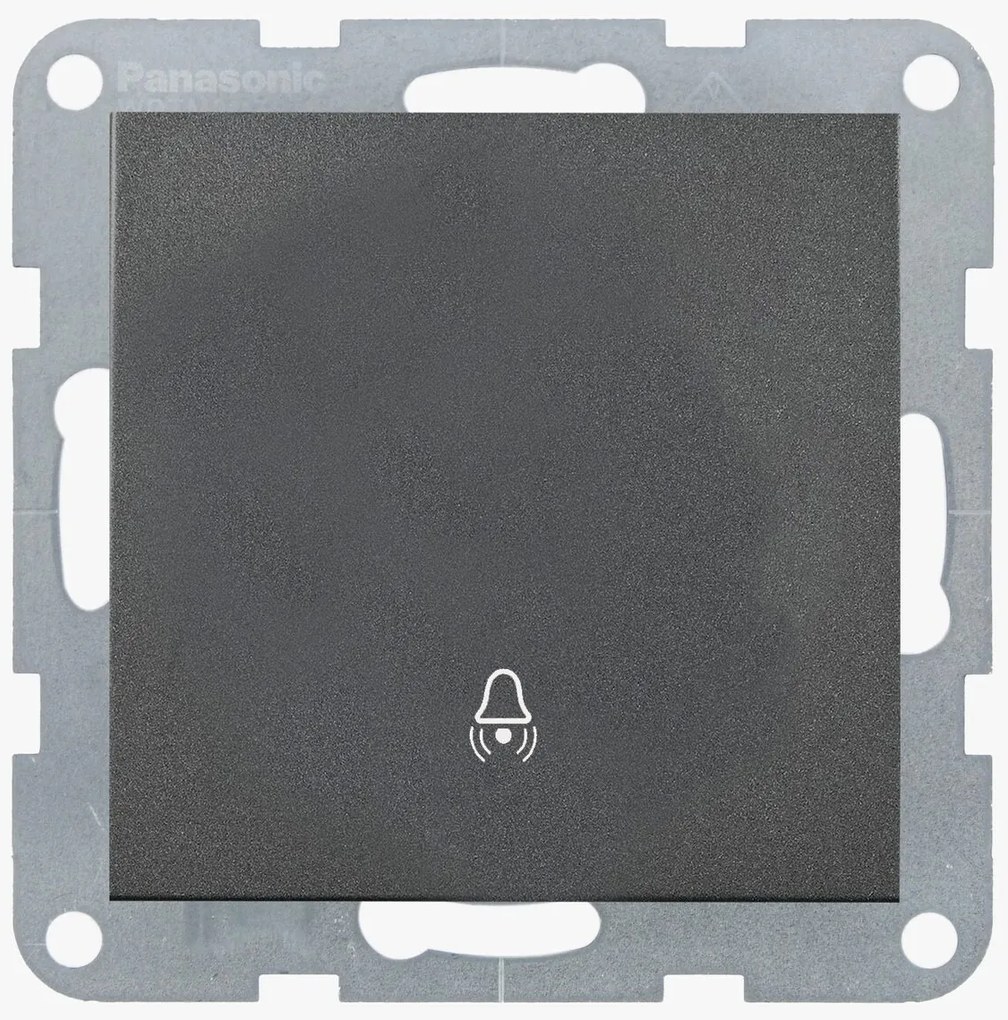 Intrerupator sonerie 10A, IP20, Grafit, Panasonic Karre Plus 55
