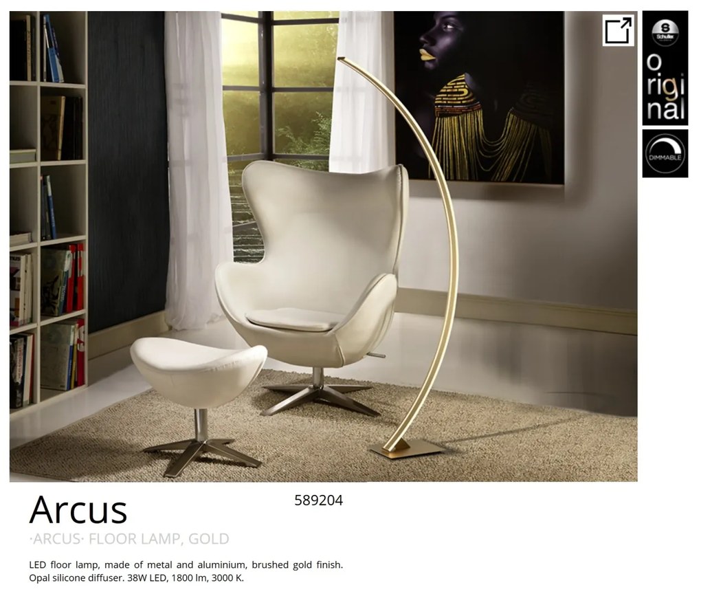 Lampadar / Lampa de podea design modern Arcus SV-589204
