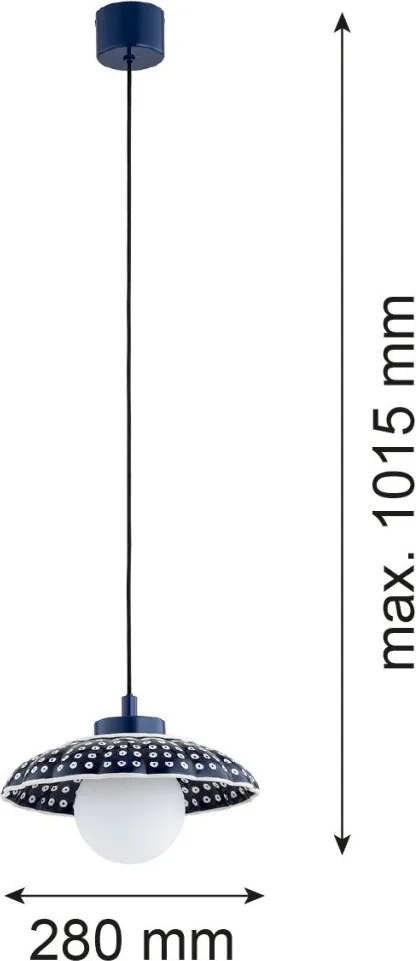 Lustra realizata manual din ceramica IP44 BOLL 8948