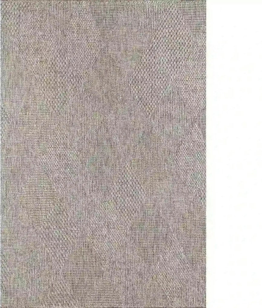 Covor RUSTICANA, 120x180 cm, forma dreptunghiulara, polipropilena, gri