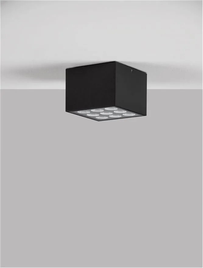 Plafoniera tip spot LED iluminat exterior IP54 JAX antracit