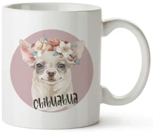 Bohemia Gifts Cană din ceramică - Chihuahua, 350ml