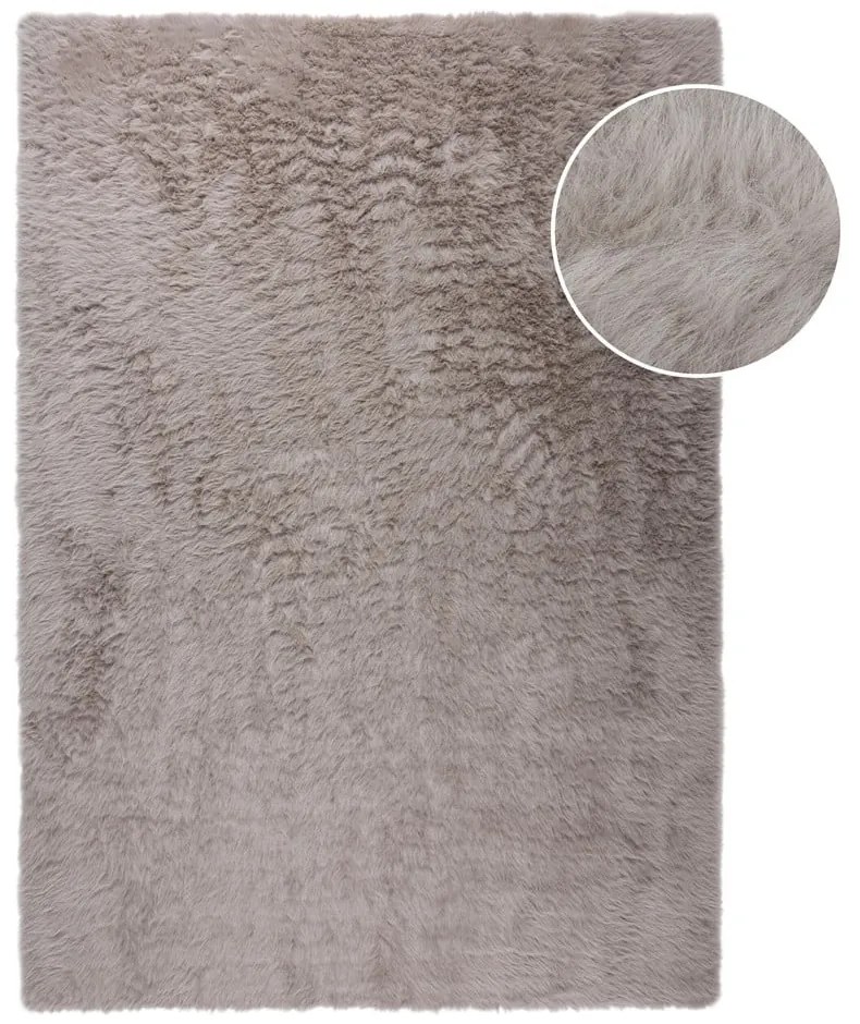 Blană maro sintetică 180x290 cm Alpine Faux Fur – Flair Rugs