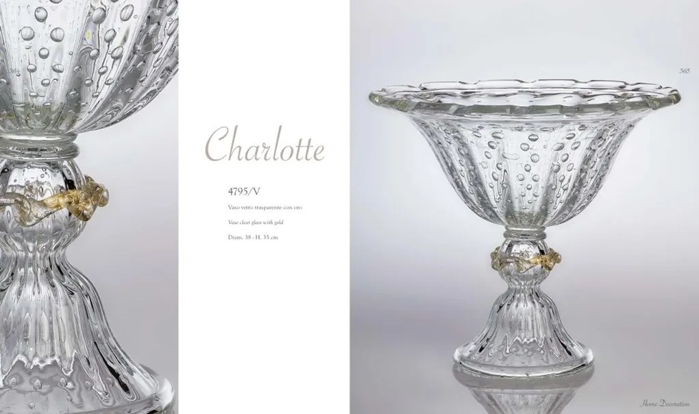 Vas decorativ LUX realizat manual Charlotte