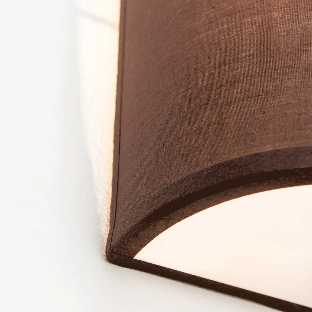 Aplica de perete design modern Ufo maro