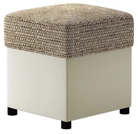 Taburete 35x35 cm Ron Typ 03 (maro + gri). 1039191