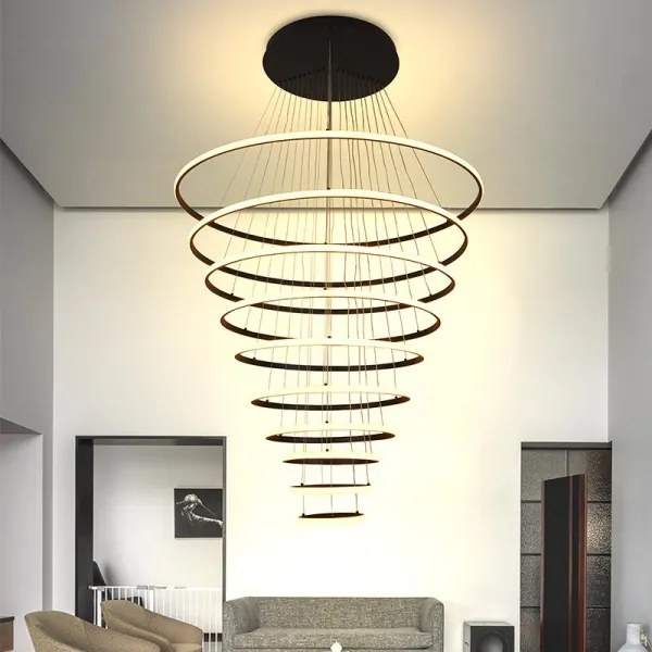 Lustră LED dimabilă aplicată LED/365W/230V 3000-6500K + telecomandă