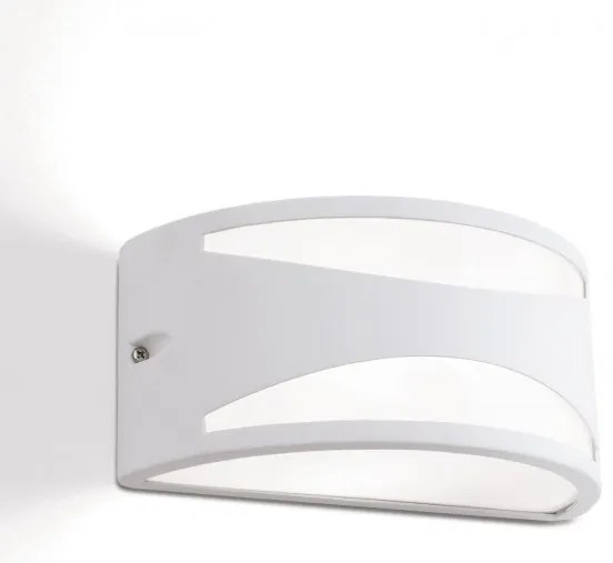 Aplica de perete exterior, protectie IP54, Shell alb