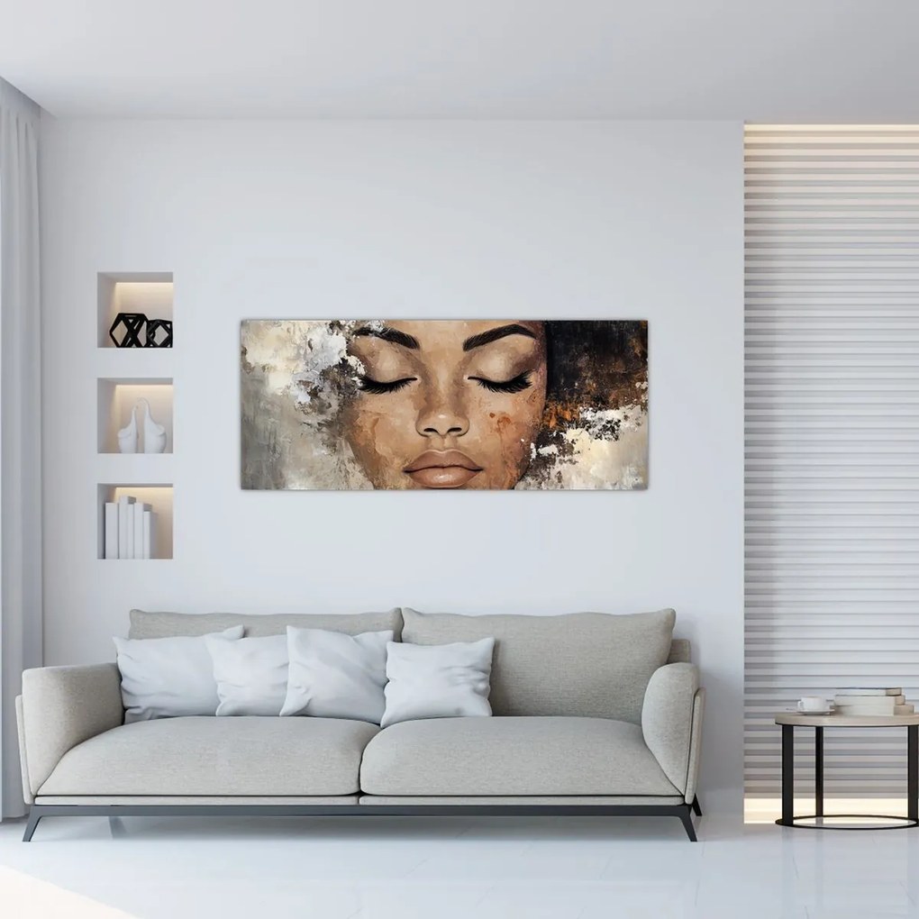 Tablou - Portret de femeie (120x50 cm)