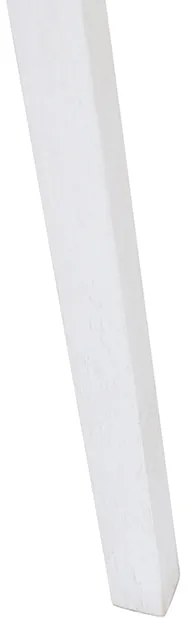 Lampă de podea rustică cu trepied alb - Tripod Classic