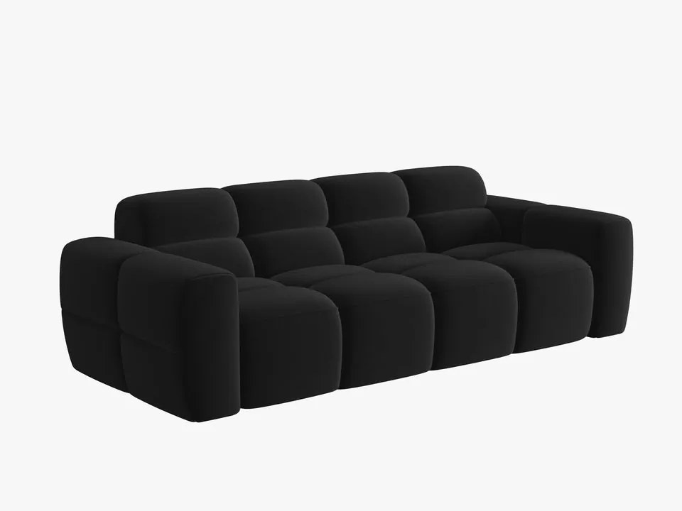 Canapea Lisa 4 locuri catifea L256 cm