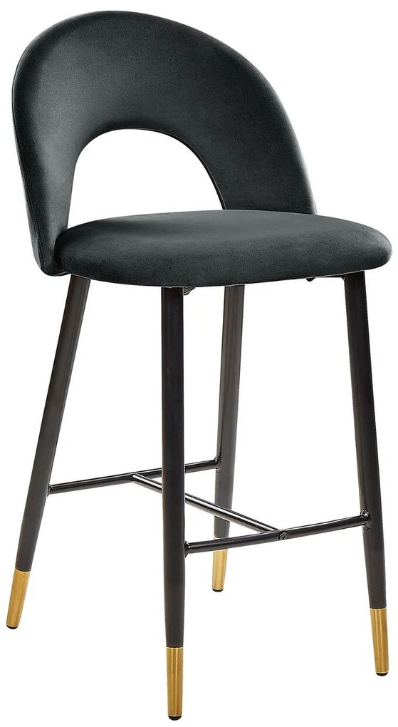 Set 2 buc scaun tip bar Fabian (negru). 1078840