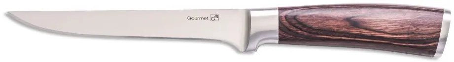 Set de cuțite Gourmet Nature G21, 5 bucăți, suport de bambus